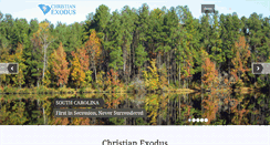 Desktop Screenshot of christianexodus.org